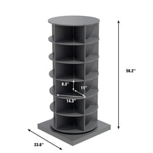 Load image into Gallery viewer, 360 Rotating Shoe Cabinet 6 Layers
