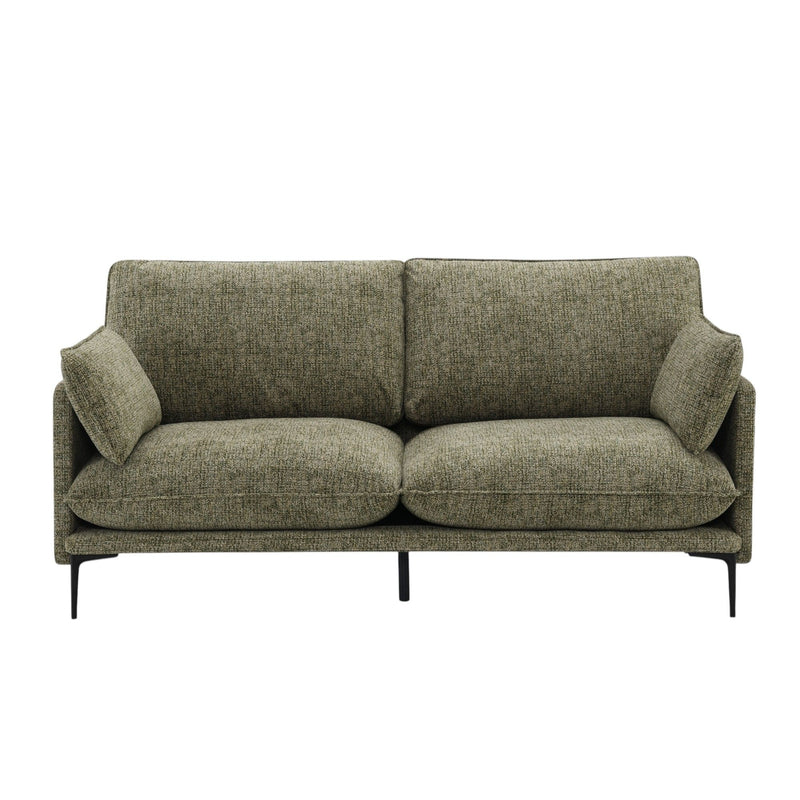 Dalton - Sofa With 2 Pillows - Green