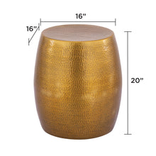 Load image into Gallery viewer, Et-201 - Oval End Table - Gold
