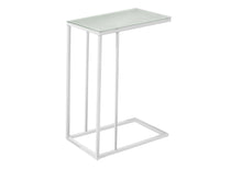 Load image into Gallery viewer, Accent Table, C - Shaped, Tempered Glass, Stylish Design Contemporary &amp; Modern
