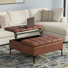 Load image into Gallery viewer, Laura - Lift Top Storage Ottoman
