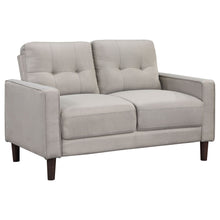 Load image into Gallery viewer, Harvey - Tufted Loveseat With Track Arm Design
