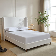 Load image into Gallery viewer, Harper - Tall Headboard Upholstered Bed / High Headboard / Elegant Simplicity / No Box Spring Needed

