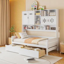 Load image into Gallery viewer, Daybed With All-In-One Cabinet And Shelf
