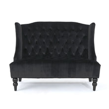 Load image into Gallery viewer, Nurturing - Upholstered Loveseat With Wing Back And Diamond Tufting
