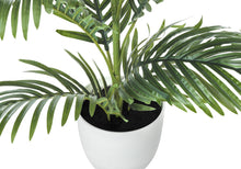 Load image into Gallery viewer, 28" Tall, Artificial Plant, Palm Tree, Indoor, Faux, Fake, Floor, Greenery, Potted, Real Touch, Decorative - Green / White

