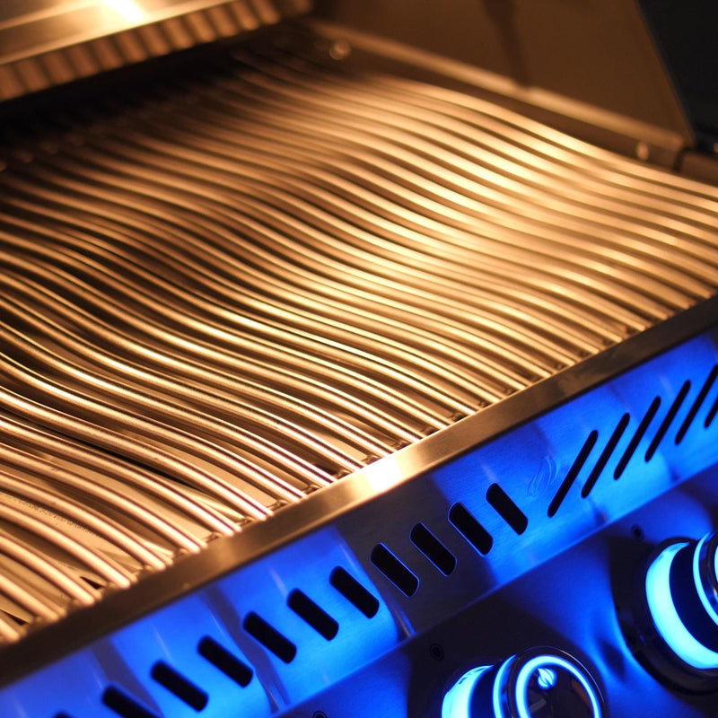 Napoleon Prestige PRO 500 Built Grill with Infrared Rear Burner and Rotisserie Kit