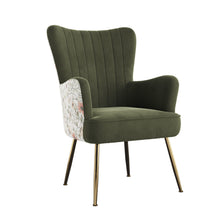 Load image into Gallery viewer, Accent Chair With Unique Print Fabric
