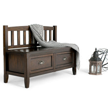 Load image into Gallery viewer, Burlington - Entryway Storage Bench With Drawers
