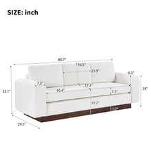 Load image into Gallery viewer, Modern 3 Seater Sofa, Living Room Couch
