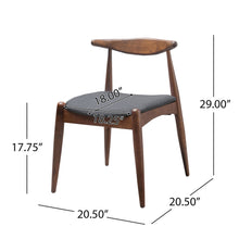 Load image into Gallery viewer, Dining Chairs With Ergonomic Backrest &amp; Comfort Cushions (Set of 2)
