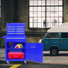 Load image into Gallery viewer, High Capacity Rolling Tool Chest With Wheels And Drawers, Storage Cabinet
