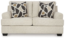 Load image into Gallery viewer, Heartcort - Loveseat - Quartz
