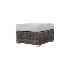 Load image into Gallery viewer, Stylish Outdoor Ottoman With Cushion For Comfort
