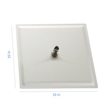 Load image into Gallery viewer, 16" Square Rainfall Shower Head Fixed Wall Mount With Full Body Coverage &amp; Self Cleaning Silicone Nozzles
