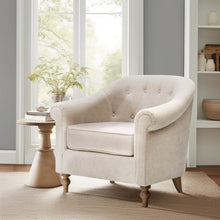 Load image into Gallery viewer, Fayette - Tufted Accent Arm Chair - Cream
