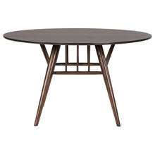 Load image into Gallery viewer, Shirley - Round Dining Table - Dark Walnut
