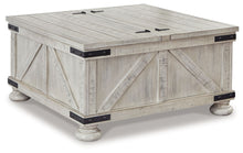 Load image into Gallery viewer, Carynhurst - Cocktail Table with Storage - Whitewash
