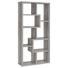 Load image into Gallery viewer, Lawton - 7 Shelf Bookshelf - Driftwood
