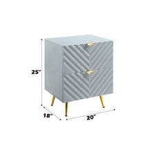 Load image into Gallery viewer, Gaines - High Gloss Nightstand
