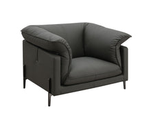 Load image into Gallery viewer, Tadi - Top Grain Leather Chair - Black
