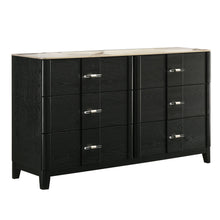 Load image into Gallery viewer, Opel - 6 Drawer Dresser - Black
