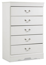 Load image into Gallery viewer, Anarasia - Five Drawer Chest - White

