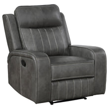Load image into Gallery viewer, Forrest - Recliner Chair With Tufted Upholstery - Gray
