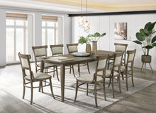 Load image into Gallery viewer, Bistro - Dining Table With Off Fabric Dining Chairs
