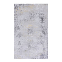 Load image into Gallery viewer, Maval - 6' X 9' Washable Area Rug - Gray / Gold
