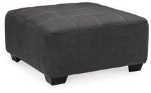 Load image into Gallery viewer, Ambee - Oversized Accent Ottoman - Slate
