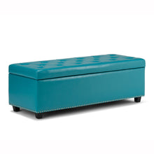 Load image into Gallery viewer, Hamilton - Upholstered Storage Ottoman
