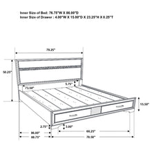 Load image into Gallery viewer, Corbin - Glittering Bedroom Set

