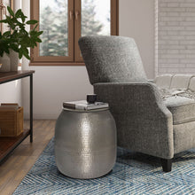 Load image into Gallery viewer, Griffen - Handcrafted Metal Storage Accent Table
