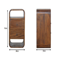 Load image into Gallery viewer, Curve Drawer Nightstand
