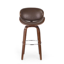 Load image into Gallery viewer, Lumos - Mid Century Modern Upholstered Swivel Barstool
