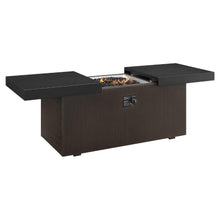 Load image into Gallery viewer, Plank and Hide 24 Inch x 48 Inch Rectangle Functional Propane Firepit -

