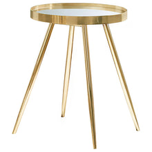Load image into Gallery viewer, Lymon - Round Top End Table - Gold
