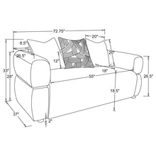Load image into Gallery viewer, Ramsay - Round Arm Loveseat - Beige
