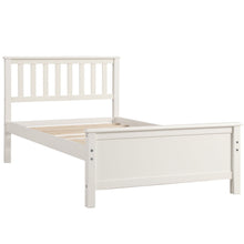 Load image into Gallery viewer, Platform Bed With Headboard, Footboard And Wood Slat Support
