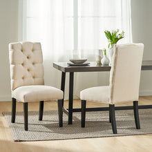 Load image into Gallery viewer, Harding - Tufted Dining Chair (Set of 2) - Natural
