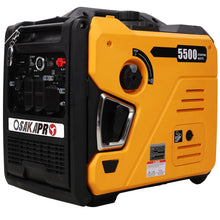 Load image into Gallery viewer, Super Quiet Inverter Generator 5.5Kw Portable Electric &amp; Remote Start Aluminum, 224Cc 4 Stroke
