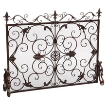 Load image into Gallery viewer, Darcie - Wrought Fireplace Screen, Ornate Design

