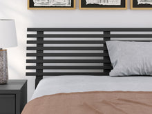 Load image into Gallery viewer, Danziar - Full Slat Headboard - Black
