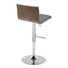 Load image into Gallery viewer, Mason - Contemporary Adjustable Barstool &amp; Swivel With Straight T Footrest (Set of 2)

