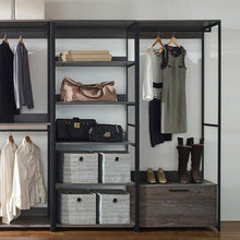 Load image into Gallery viewer, Monica - Walk-In Closet System, Modular Storage - Rustic
