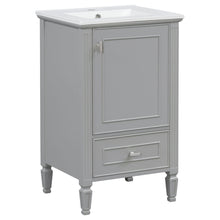 Load image into Gallery viewer, Retro Bathroom Vanity With Sink
