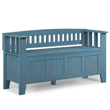 Load image into Gallery viewer, Acadian - Entryway Storage Bench, Handcrafted
