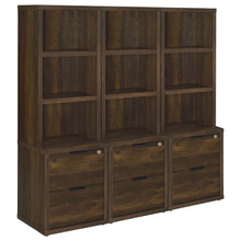 Load image into Gallery viewer, Geary - 3 Piece Wall Unit Bookcase Set With USB Storage
