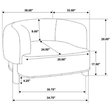 Load image into Gallery viewer, Kensing - Barrel Back Accent Chair
